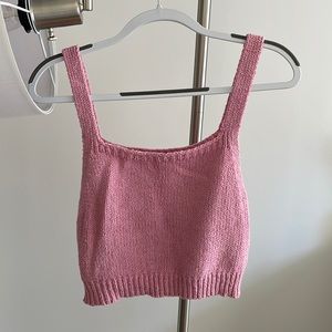 Zara sweater tank top